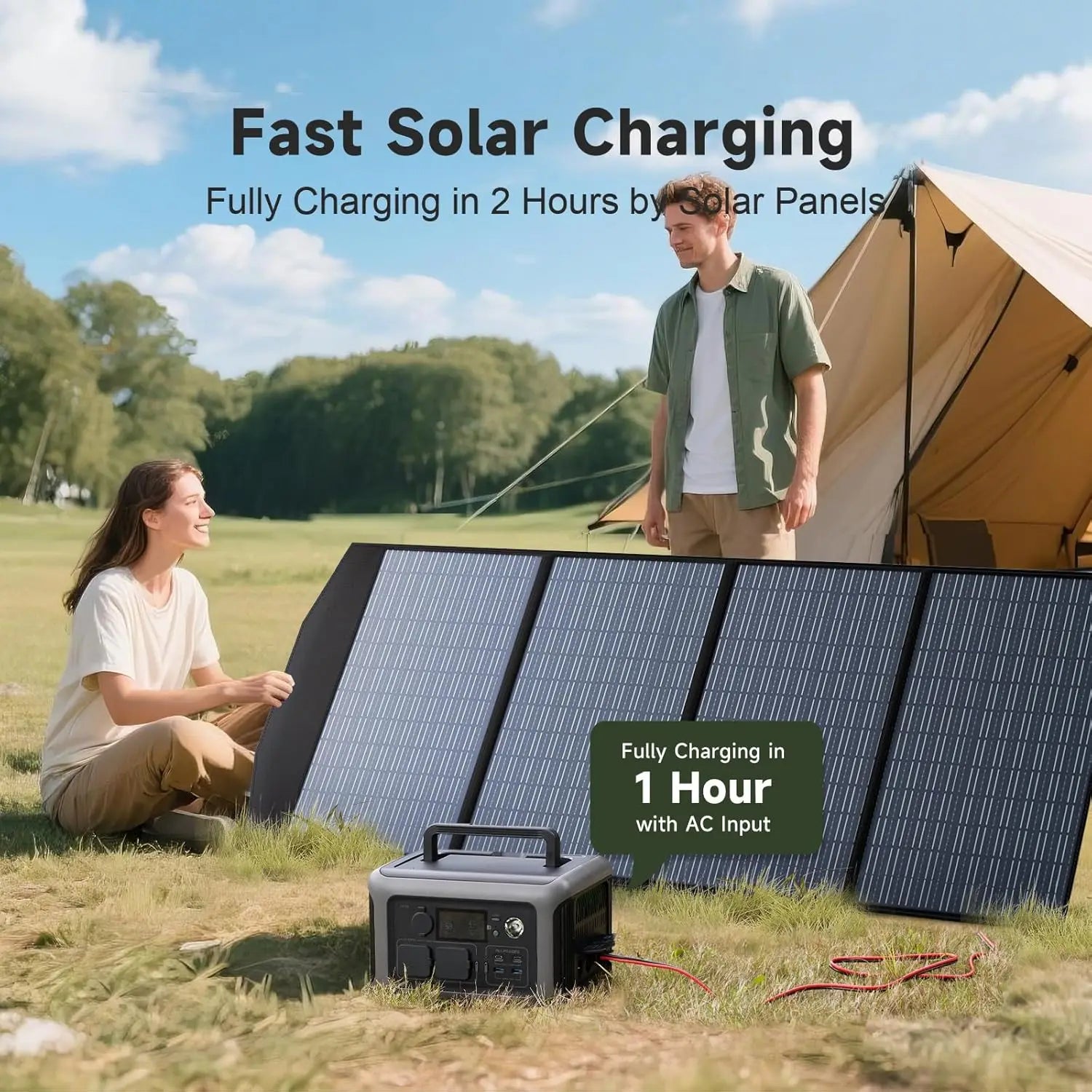 Portable Power station with 100W / 140W / 200W