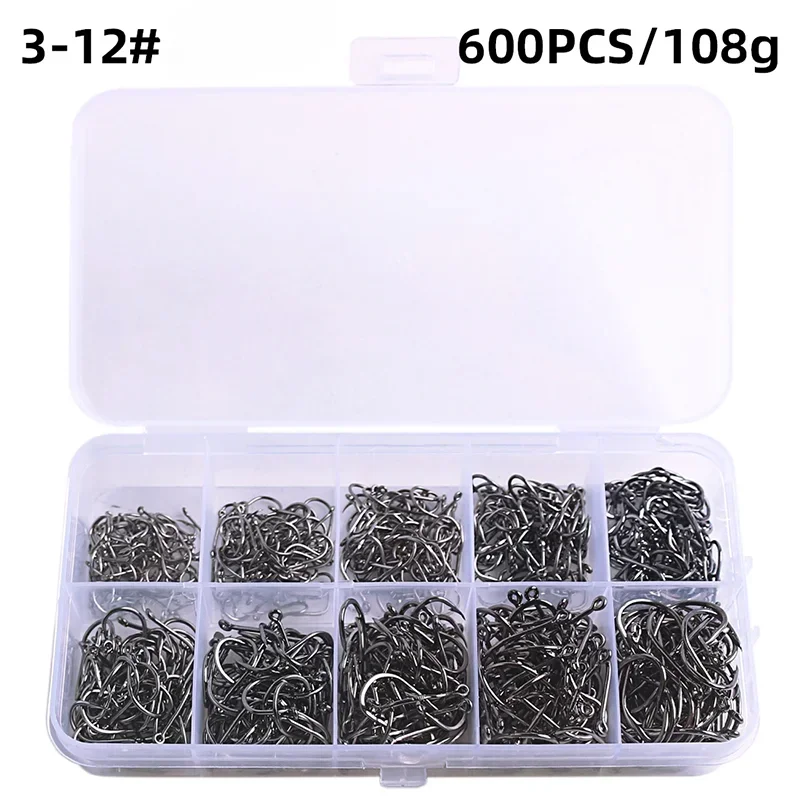 Fishing Hooks Carbon Steel Strong