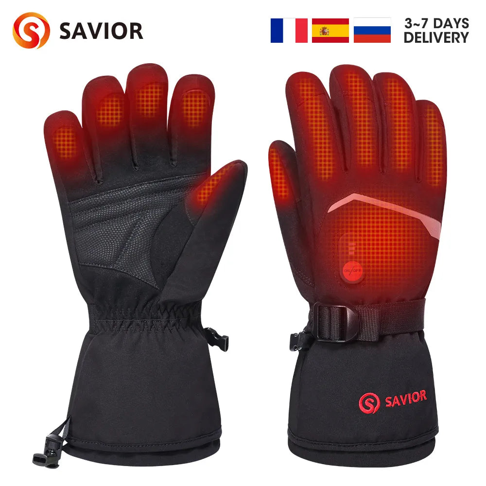 7.4V Electric Rechargeable  heated Gloves Waterproof