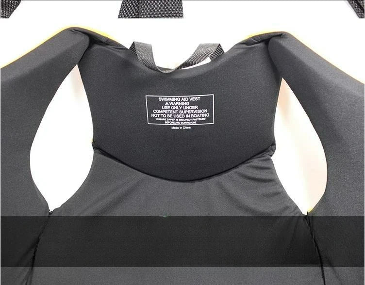 Buoyancy Vest with Zipper for Jet Ski Wakeboarding Paddleboarding