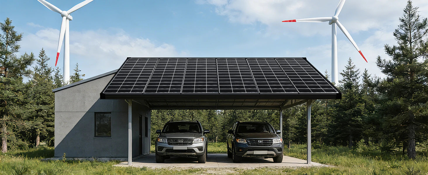 200 Watt N‑Type Bifacial Solar Panel