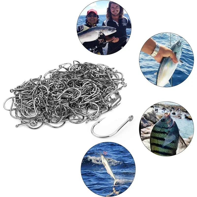 Fishing Hooks Carbon Steel Strong