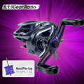 Kingdom Baitcasting Fishing Reel 135g Ultra Light