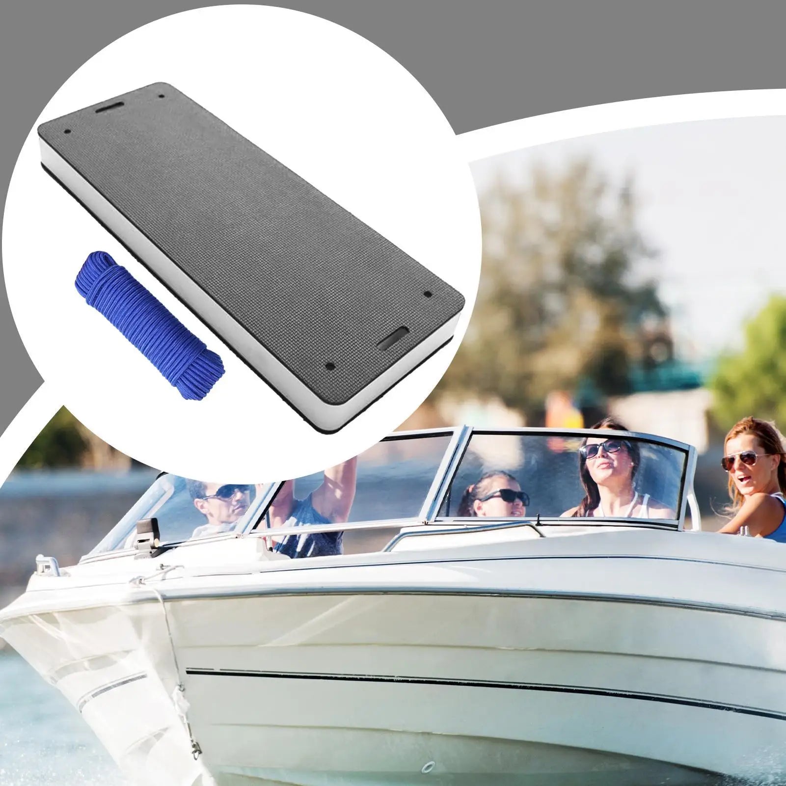 Heavy-Duty Protection Cushioning Pontoon  Flat Boat Bumpers