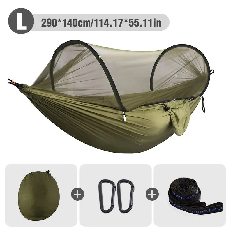 Camping Hammock with Mosquito Mesh
