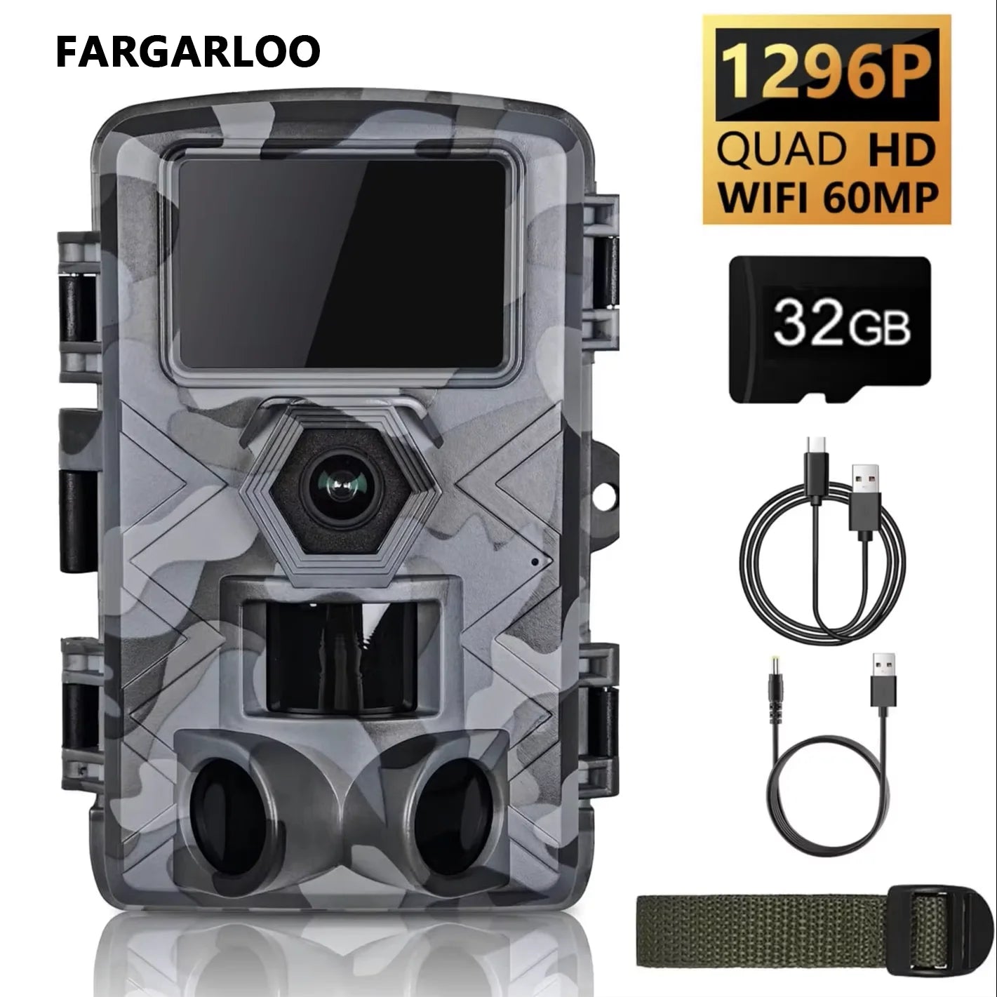 WiFi Motion Detection Trail Camera