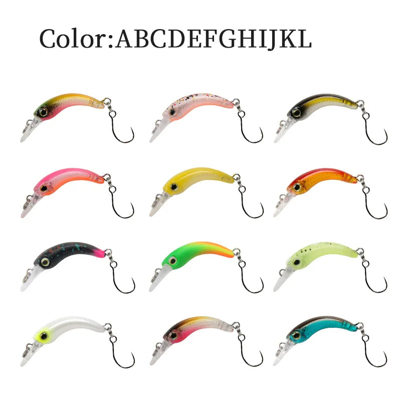 Floating Minnow Mini  Lure For Trout Bass Perch