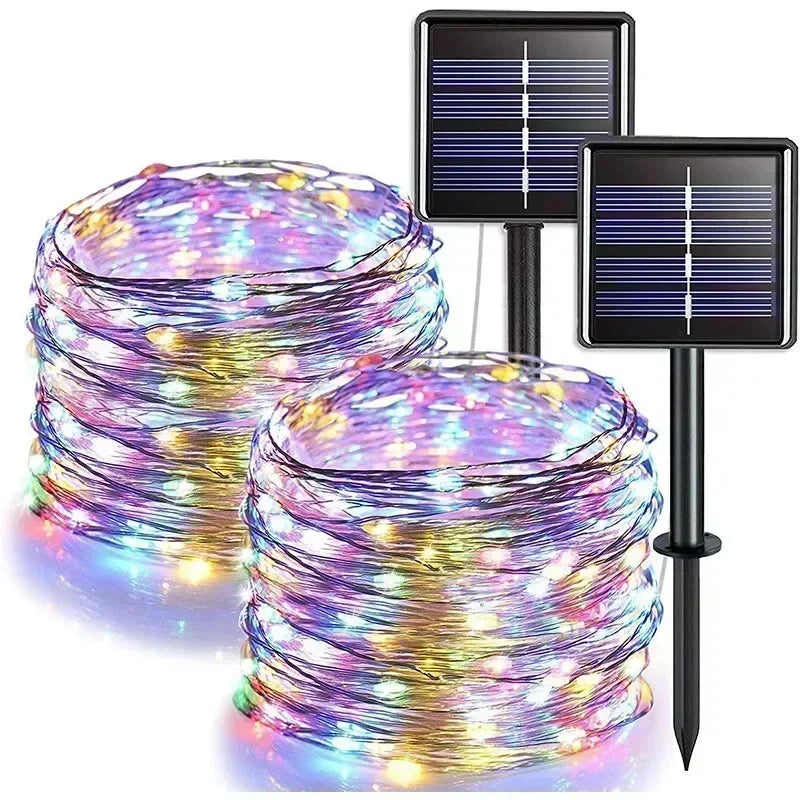 7M/12M/22/32M Solar Led Fairy String Lights