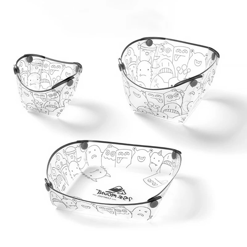 Lightweight Foldable Bowl Cups  Multi-purpose Tableware's