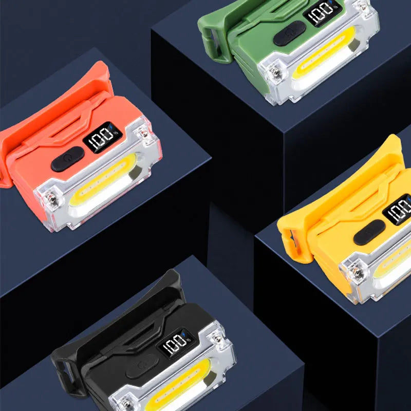 Super Bright Magnetic Headlamp 3 Light Source