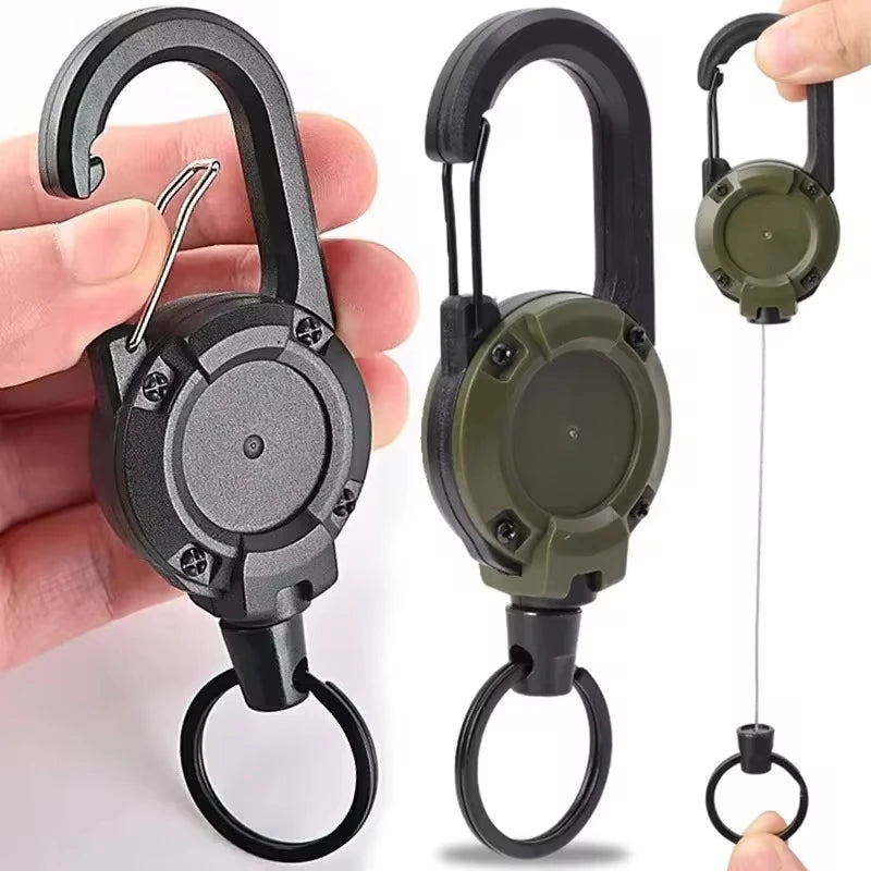 Retractable Heavy Duty Pull Reel Carabiner