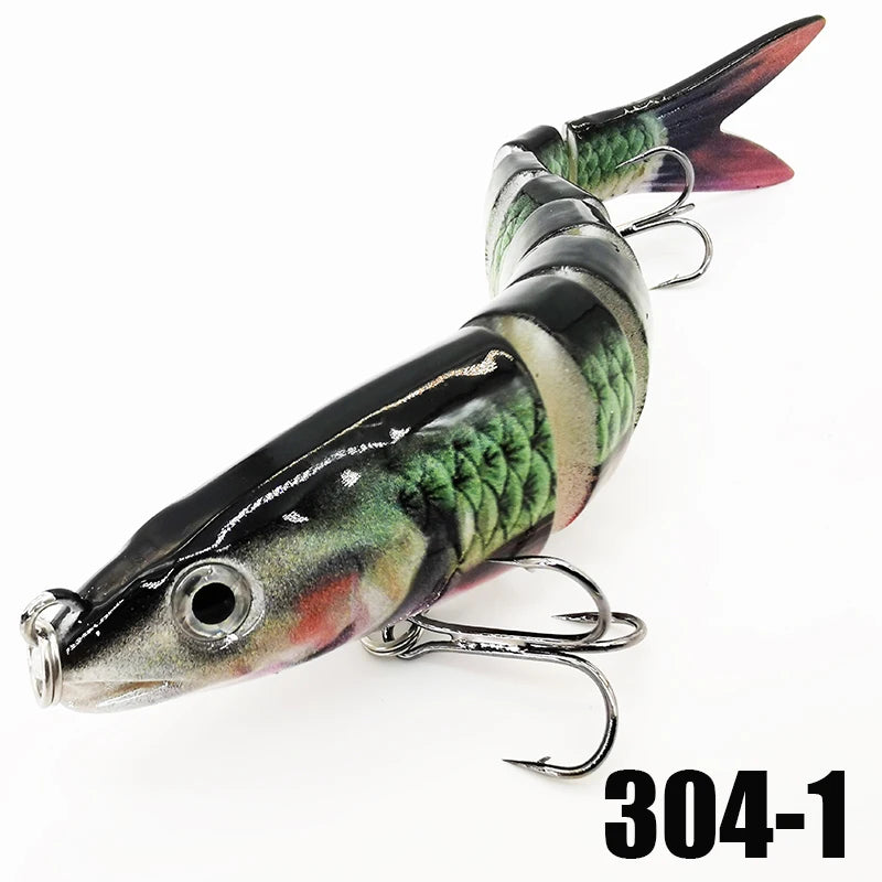 Multi Jointed Swimbait Crank Bait Slow Sinking