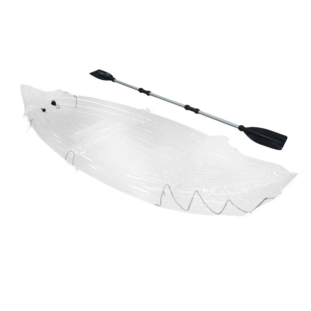 Two-Person Transparent PVC Inflatable Kayak