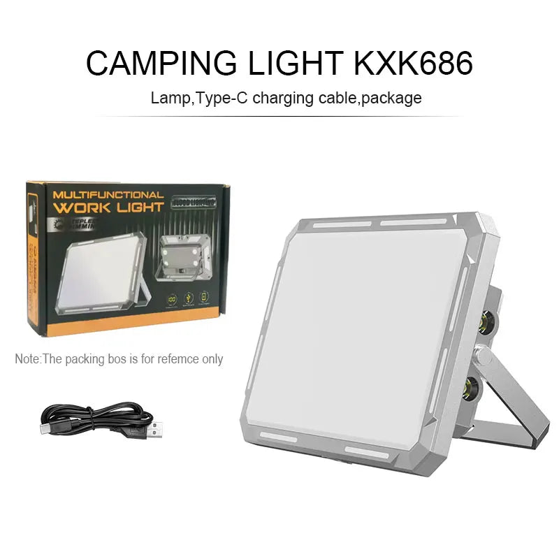 LED Camping Tent Light Rechargeable  High Power