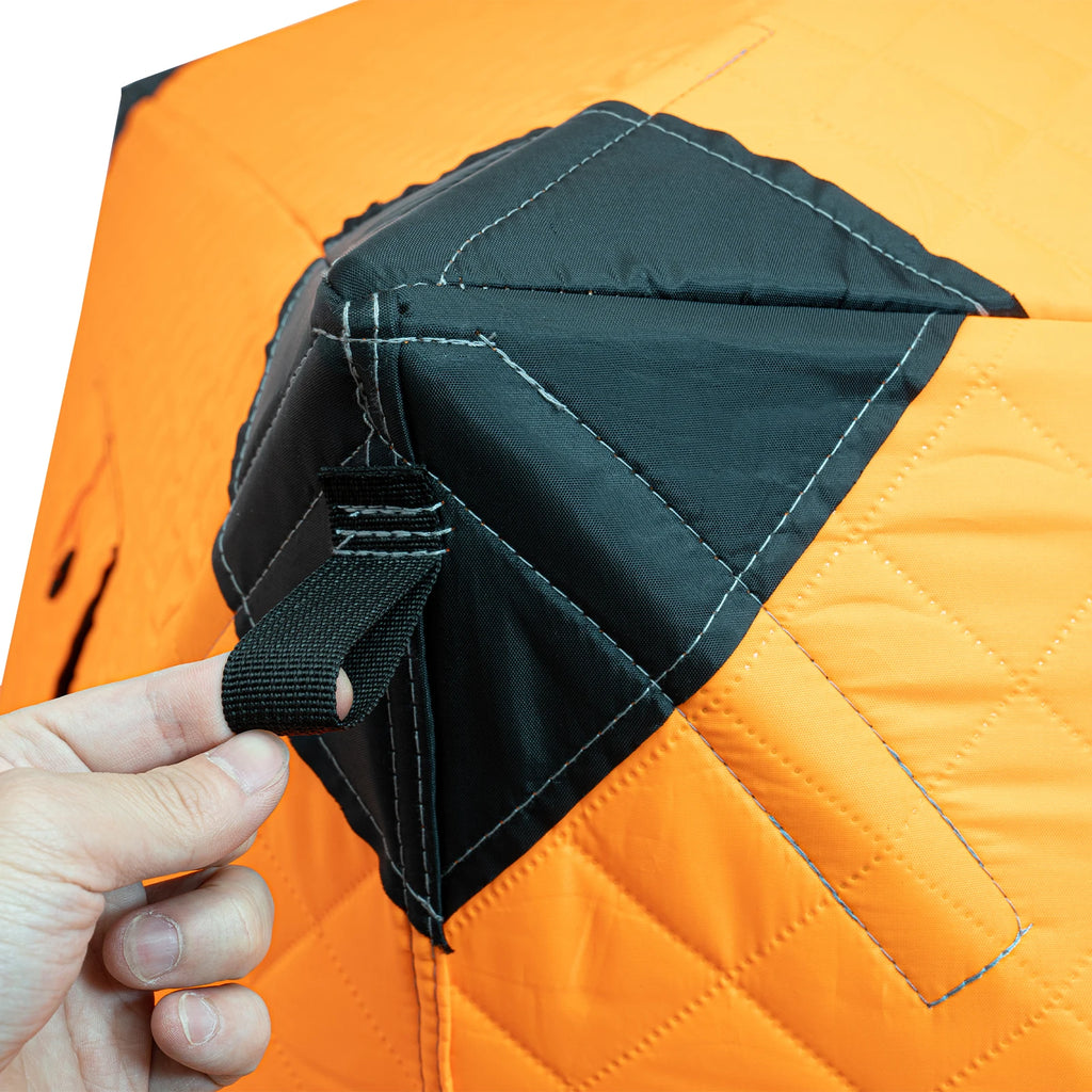 Orange/Blue/Red/Camouflage Ice Fishing Tent