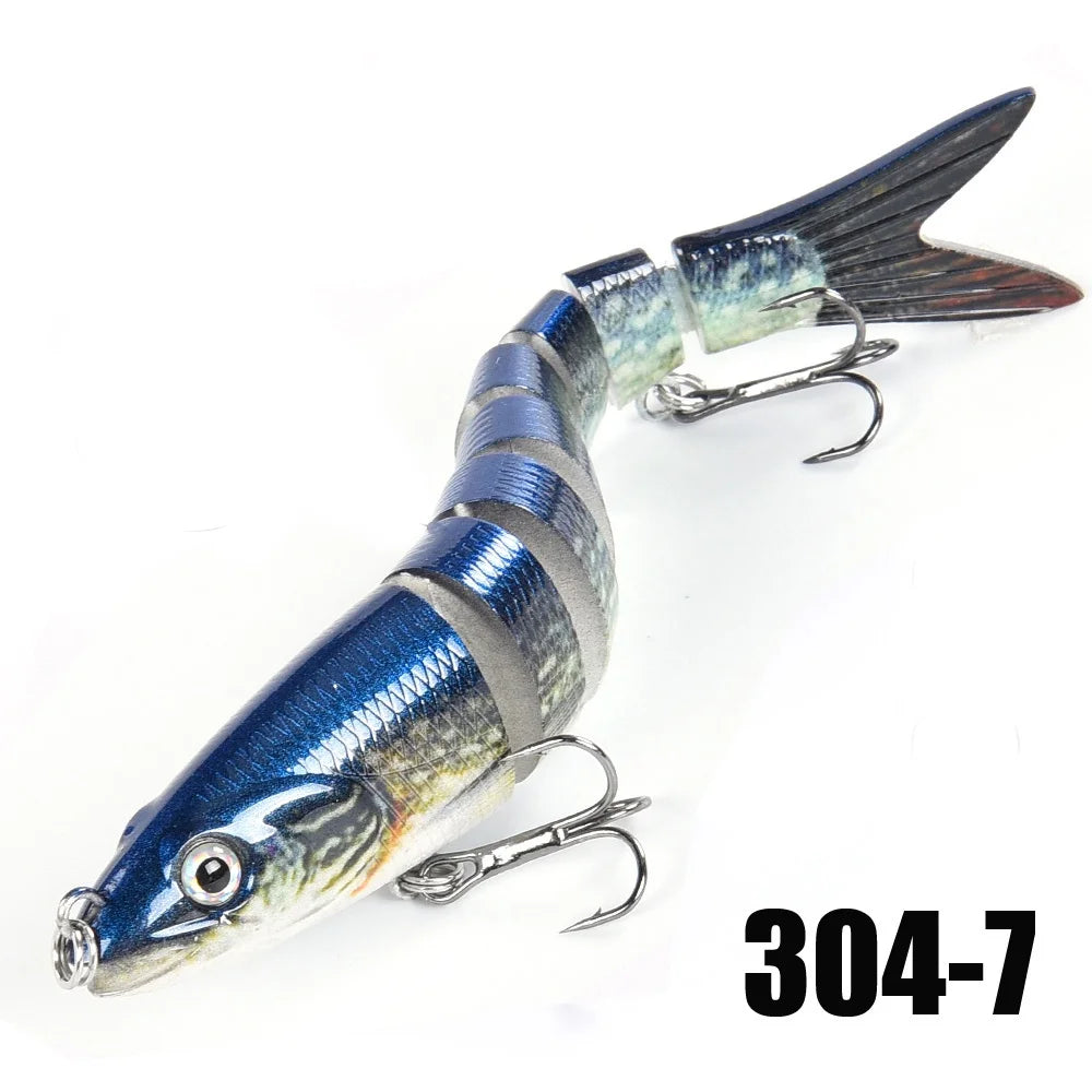 Multi Jointed Swimbait Crank Bait Slow Sinking