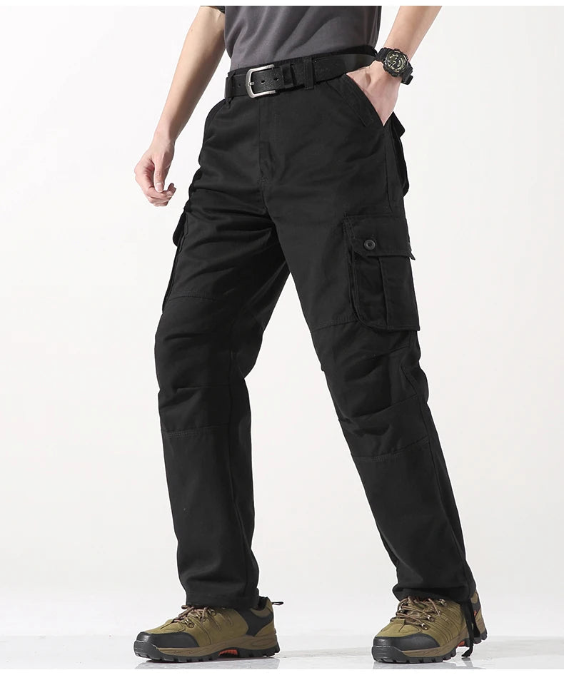 Men's Tactical  Cotton Cargo Hiking Pants