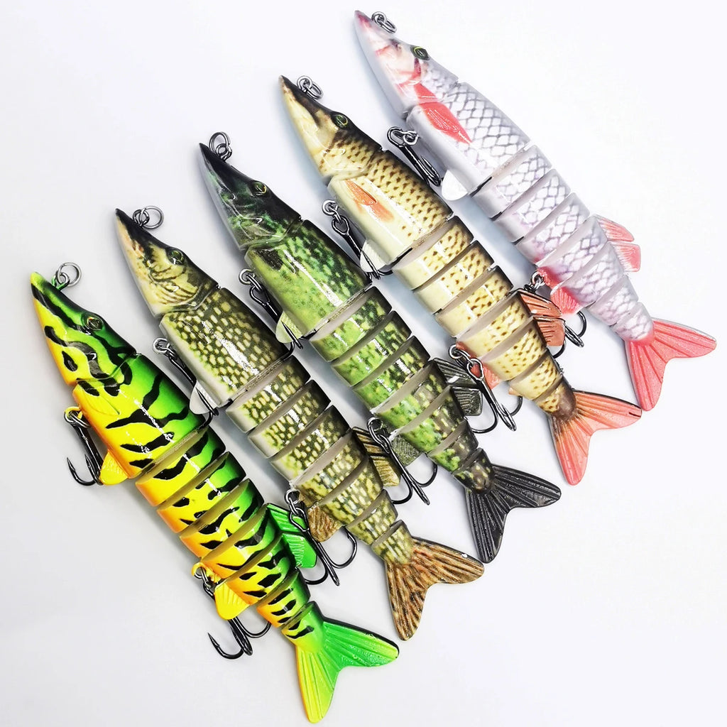 Jointed Swimbaits Slow Sinking Bionic Swimming Lures