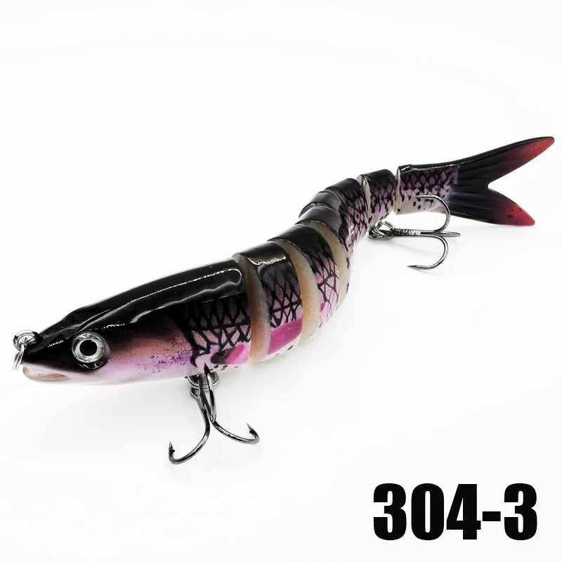 Multi Jointed Swimbait Crank Bait Slow Sinking
