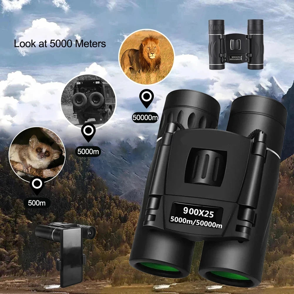 900x25  Telescope Low Light  Binoculars