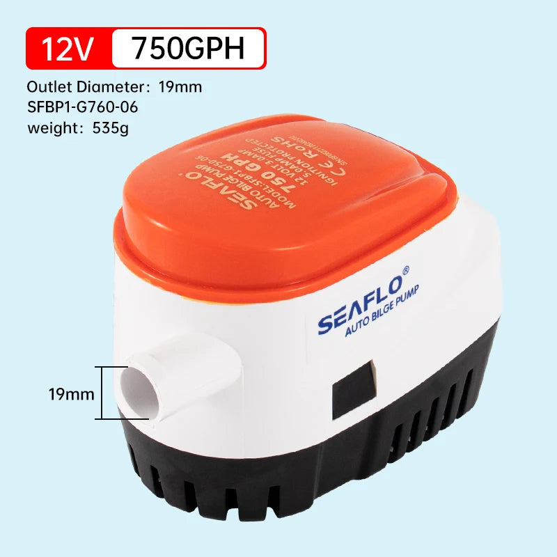 Small Bilge Pump 12V24V Yacht  Boat  Submersible