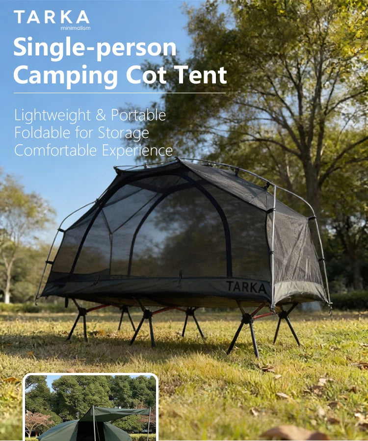 Single Person Camping Cot Tent