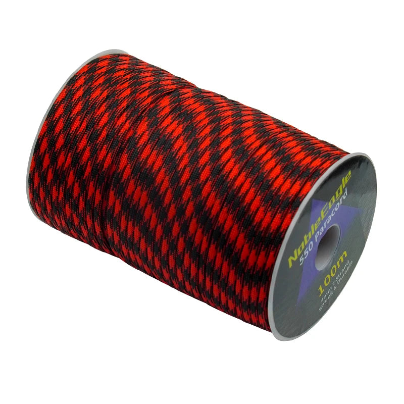 Military 550 Paracord Rope 100M Parachute Cord