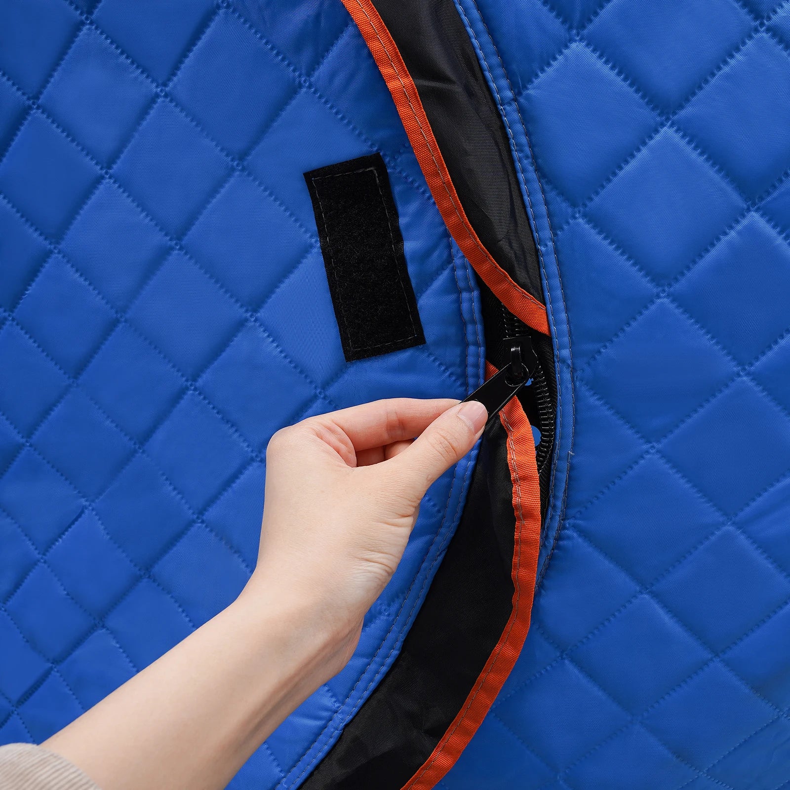 Orange/Blue/Red/Camouflage Ice Fishing Tent