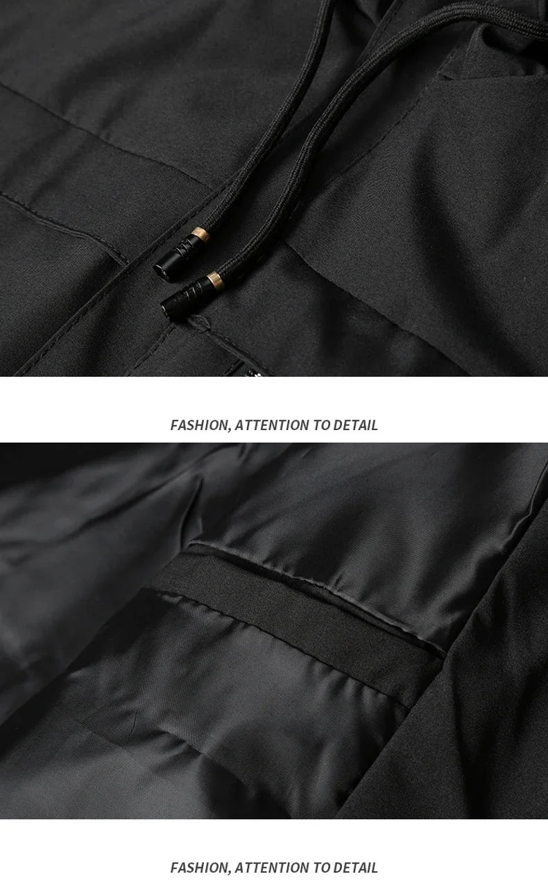 Hooded Coat Outdoor  Jacket