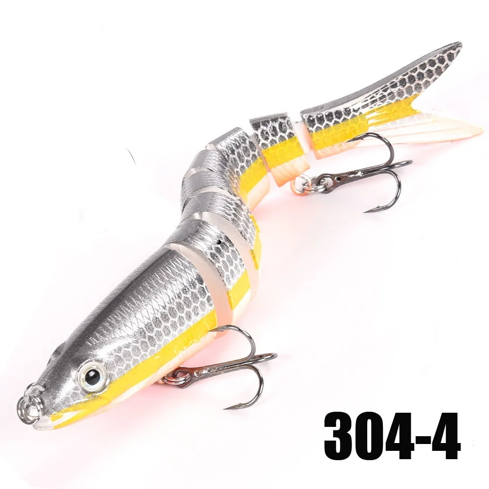 Multi Jointed Swimbait Crank Bait Slow Sinking