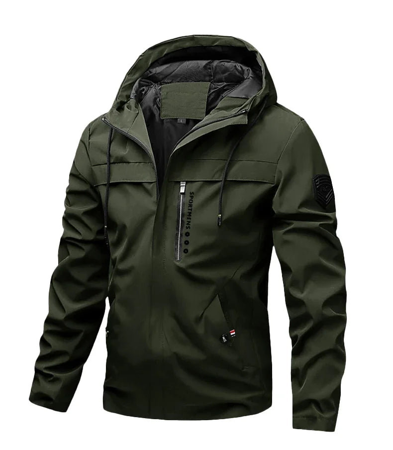 Hooded Coat Outdoor  Jacket