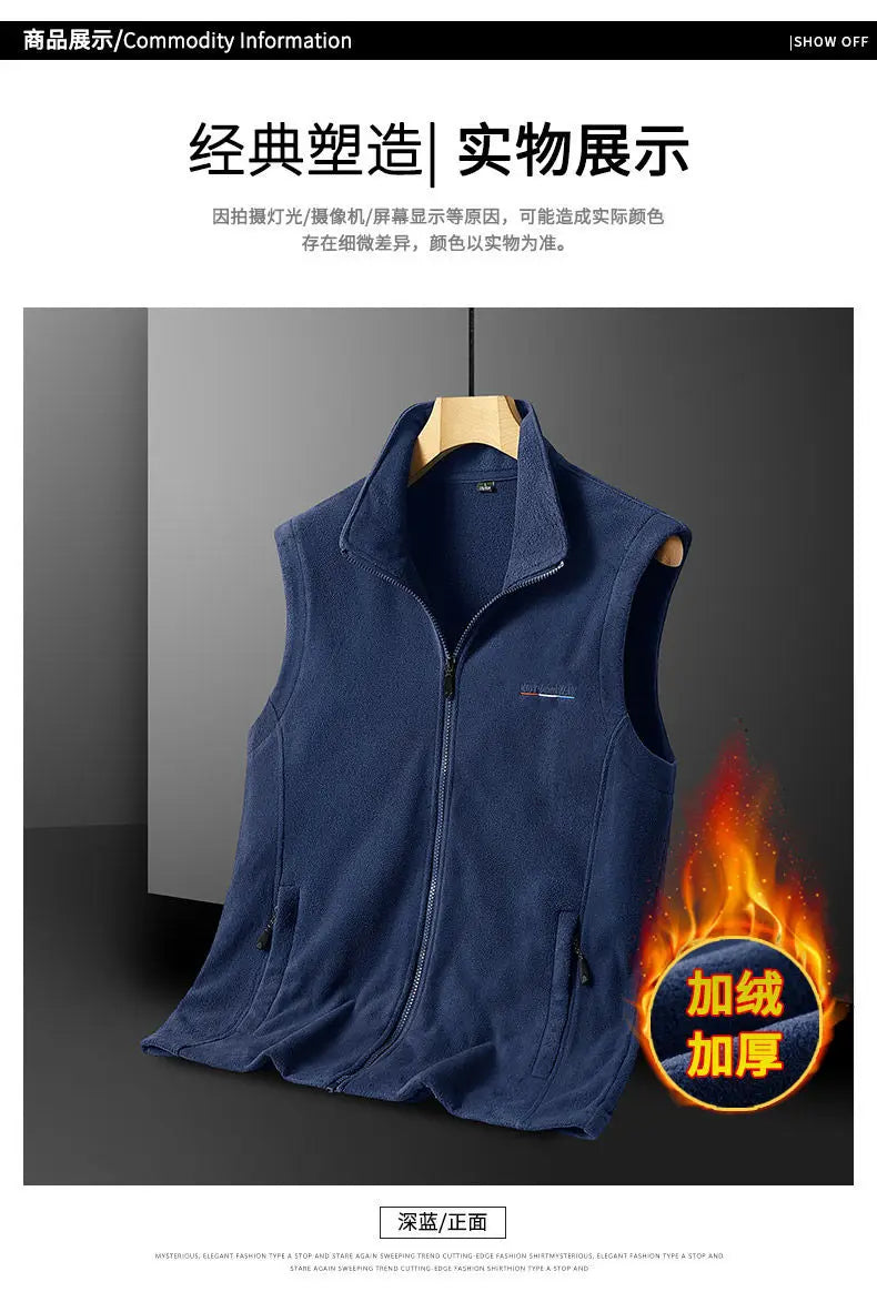 Outdoors Gilet Men Casual Heated Vest
