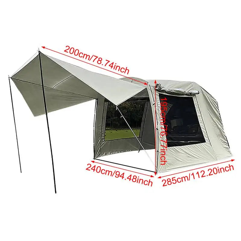 Truck  SUV MPV  Auto Tail Tent Awning Beach Sunshade For Camping