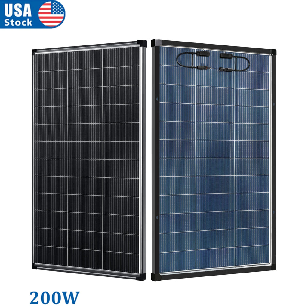 200 Watt N‑Type Bifacial Solar Panel