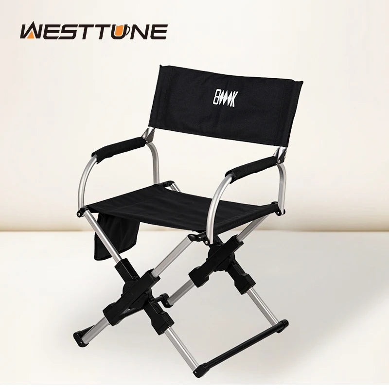 Outdoor Foldable Director's  Chair Aluminum Alloy