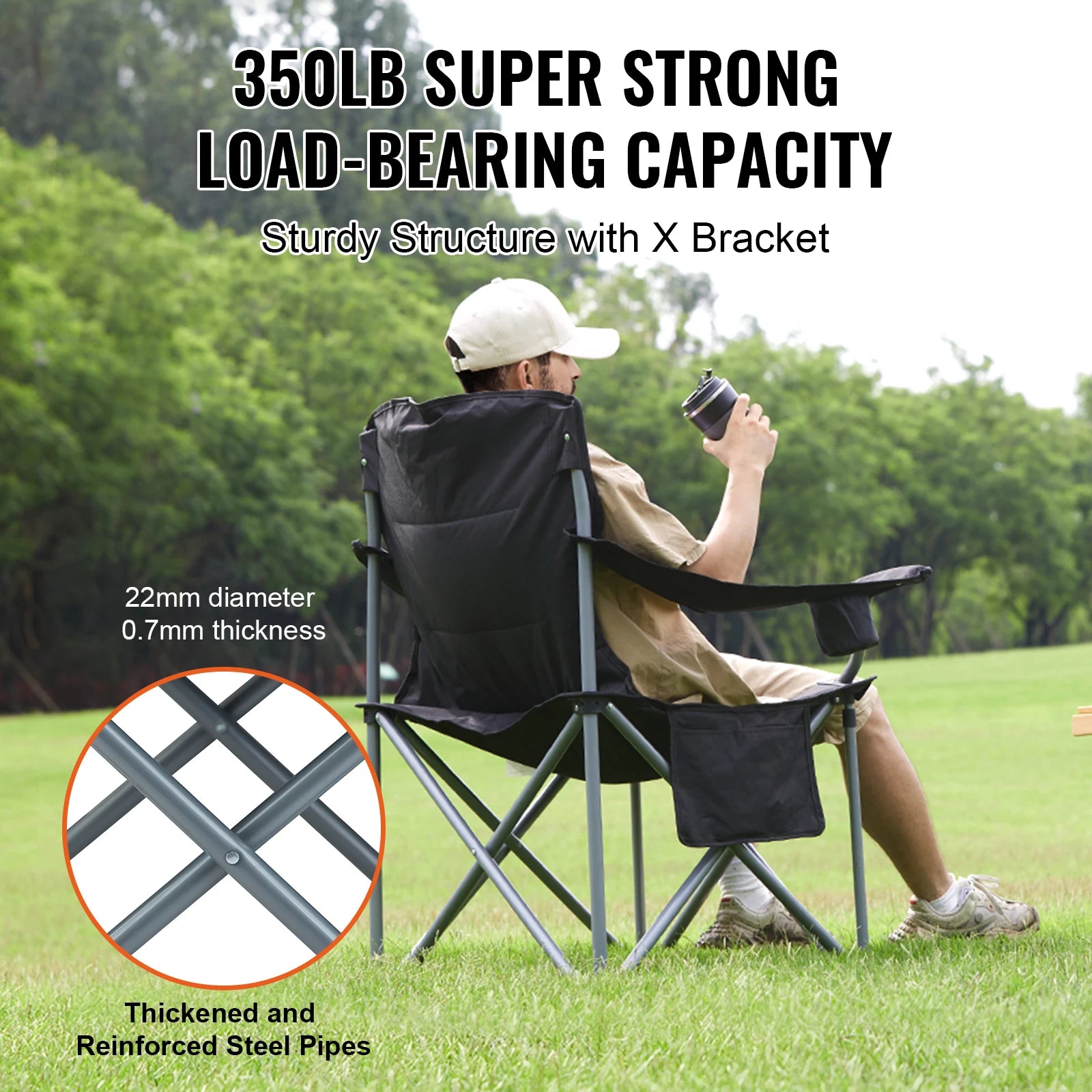 Camping Folding Chair for Adults Portable