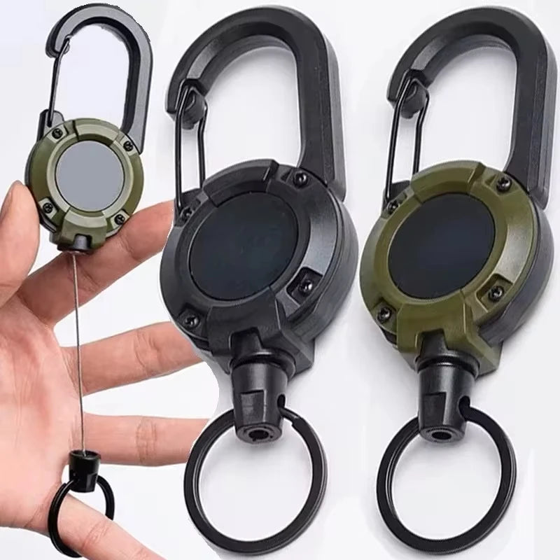 Retractable Heavy Duty Pull Reel Carabiner