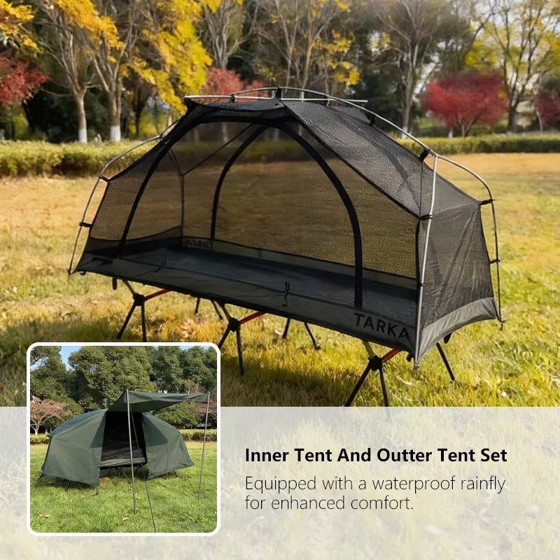 Single Person Camping Cot Tent
