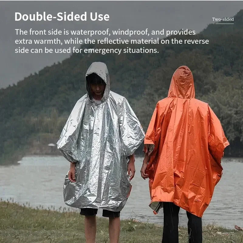 Poncho Waterproof Rainwear B Camping Equipment