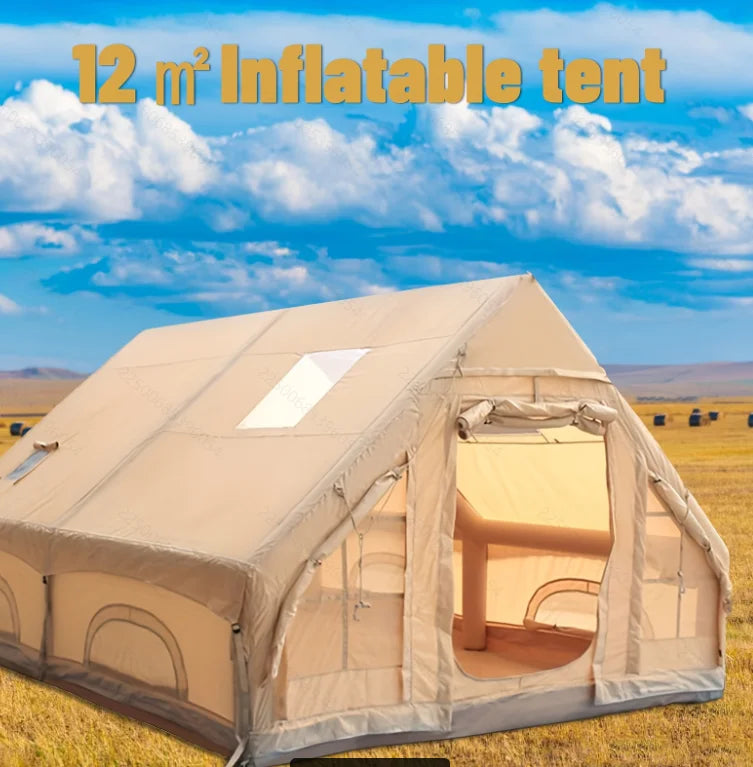 Large Inflatable Camping Tent with Skylight,