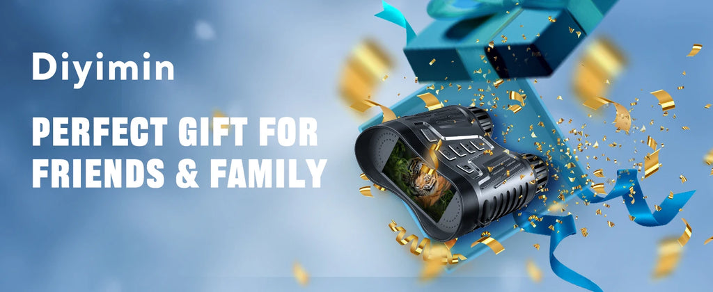 Night Vision Binoculars  8X Digital Zoom 1000ft HD 1080P with IR Illuminator & Video Recording