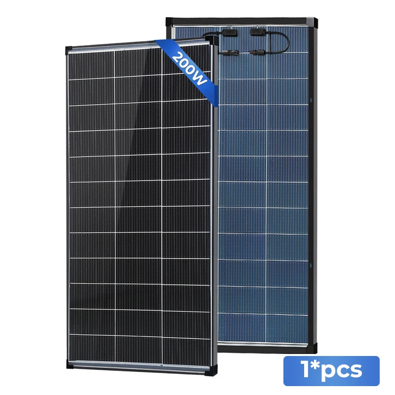 200 Watt N‑Type Bifacial Solar Panel