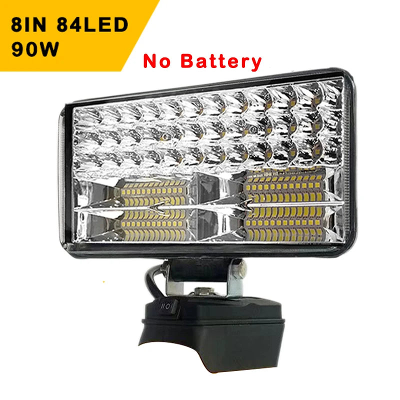 Outdoor Work Emergency Tool Light Fit Dewalt 18V