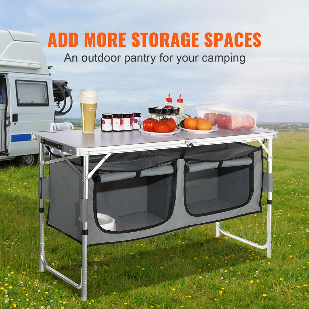 Camping Kitchen Table  Folding Camping Table  for Outdoor