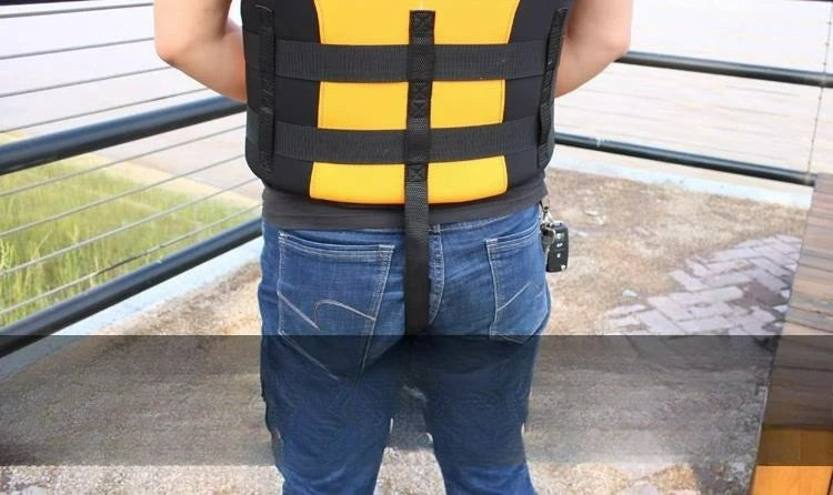 Buoyancy Vest with Zipper for Jet Ski Wakeboarding Paddleboarding