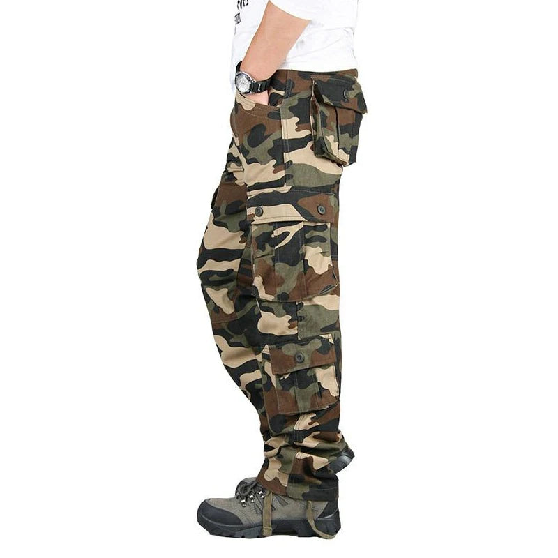 Men's Tactical  Cotton Cargo Hiking Pants