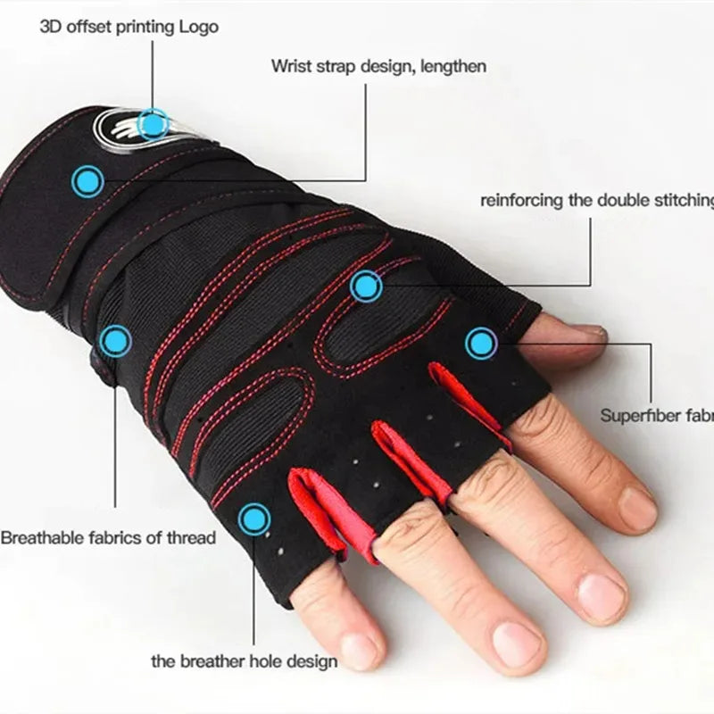 Outdoor Fingerless Unisex Gloves