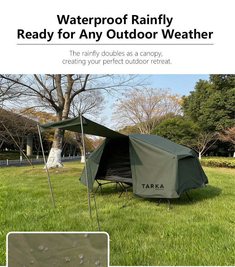 Single Person Camping Cot Tent