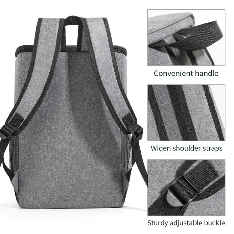 18L Portable Thermal  Food Box  Waterproof Cooler