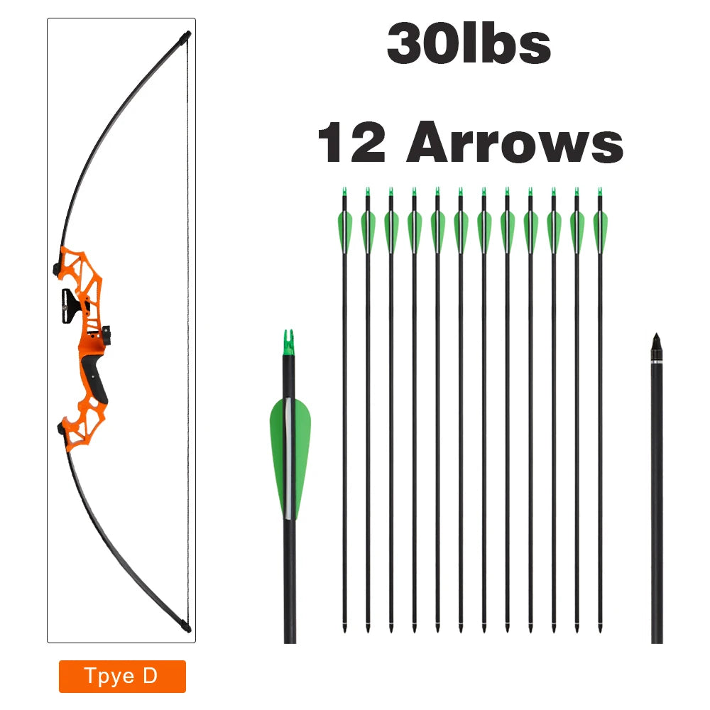 Recurve  Practice Bow and Arrow